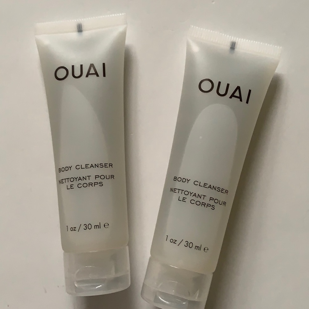Mini Ouai Body Cleanser Probiotics Jojoba Rose Hip